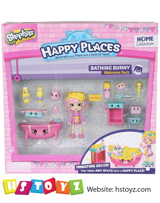 Shopkins - Welcome Pack Bathing Bunny