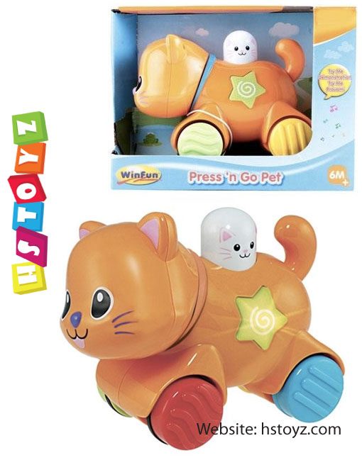 Winfun - Kitten Press N Go Pet