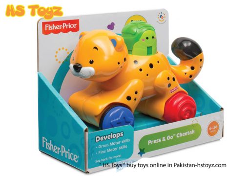 Press and Go Cheetah - Fisher Price