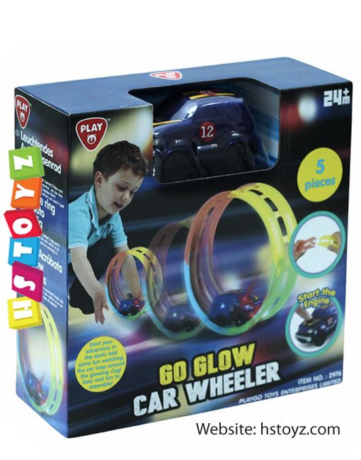 PlayGo - Go Glow Car Wheeler