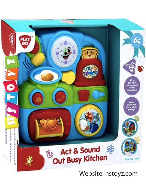 PlayGo - Act & Sound Out Busy Kitchen