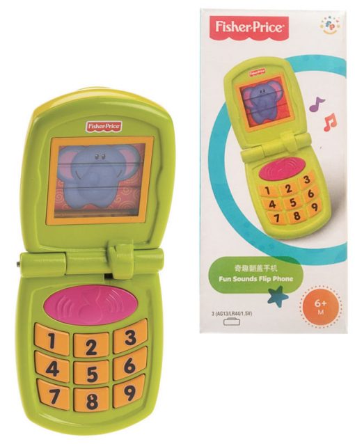 Fisher Price - Fun Sounds Flip Phone