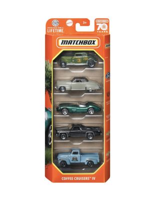 Matchbox 5 Diecast Cars Cruisers Pack